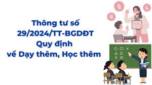 Thông tư quy định về dạy thêm, học thêm (có hiệu lực từ 14/2/2025)