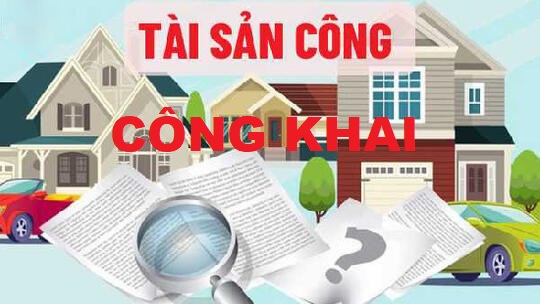 Báo cáo Công khai Quản lý - Sử dụng Tài sản công năm 2024